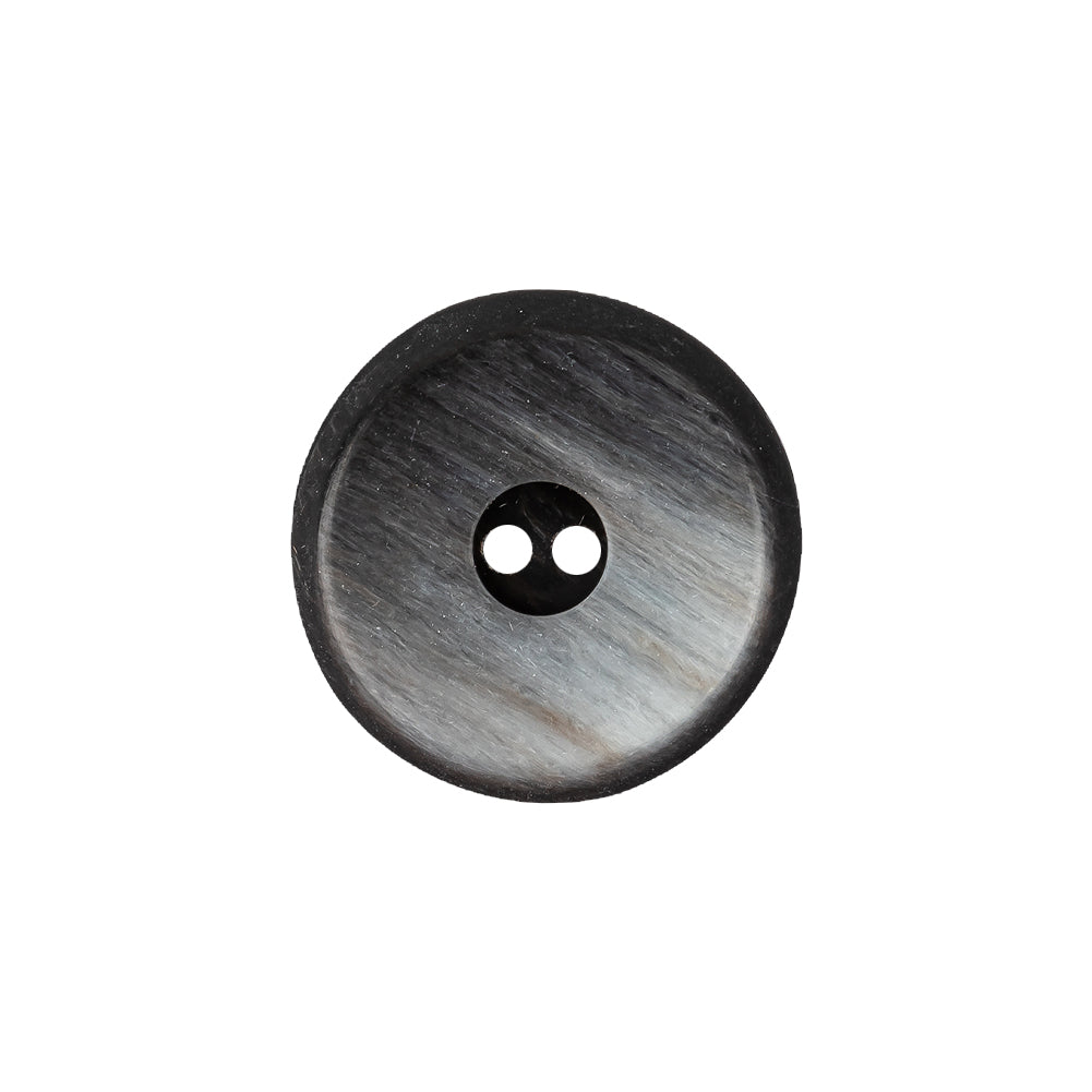 Italian Light and Dark Gray Zebra Swirls Beveled Edge 2-Hole Plastic Button - 32L/20mm - Joann Fabrics