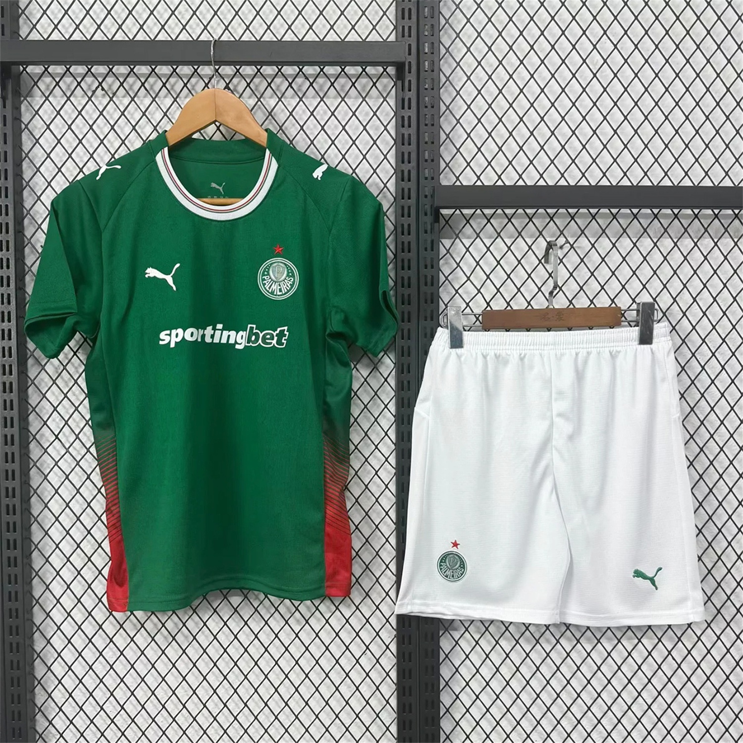 Palmeiras 26-27 Home Kids Kit - UnitedFutballJersey