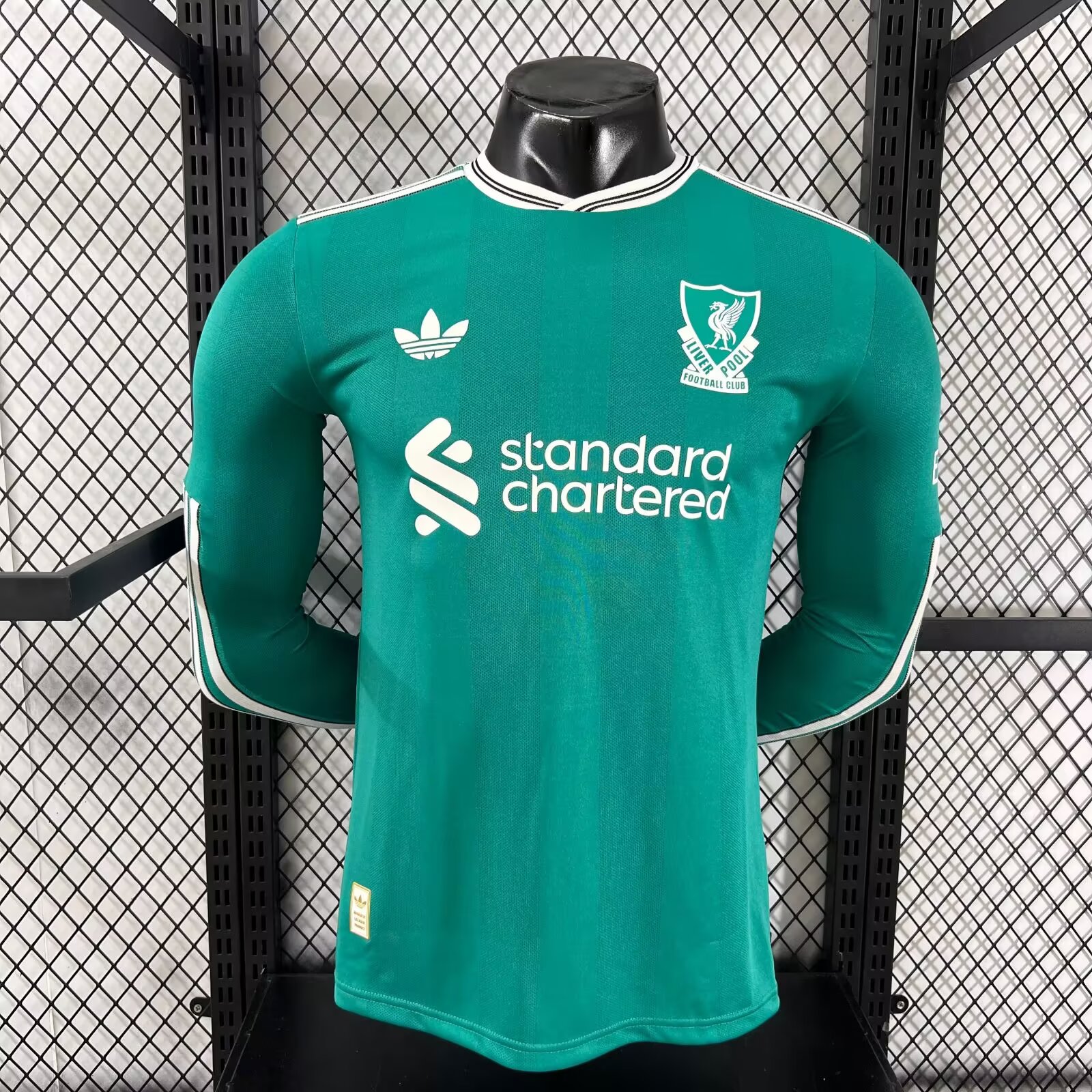 2025/2026 Long Sleeve Player Version Liverpool Third Away  Football Shirt 1:1 Thai Quality