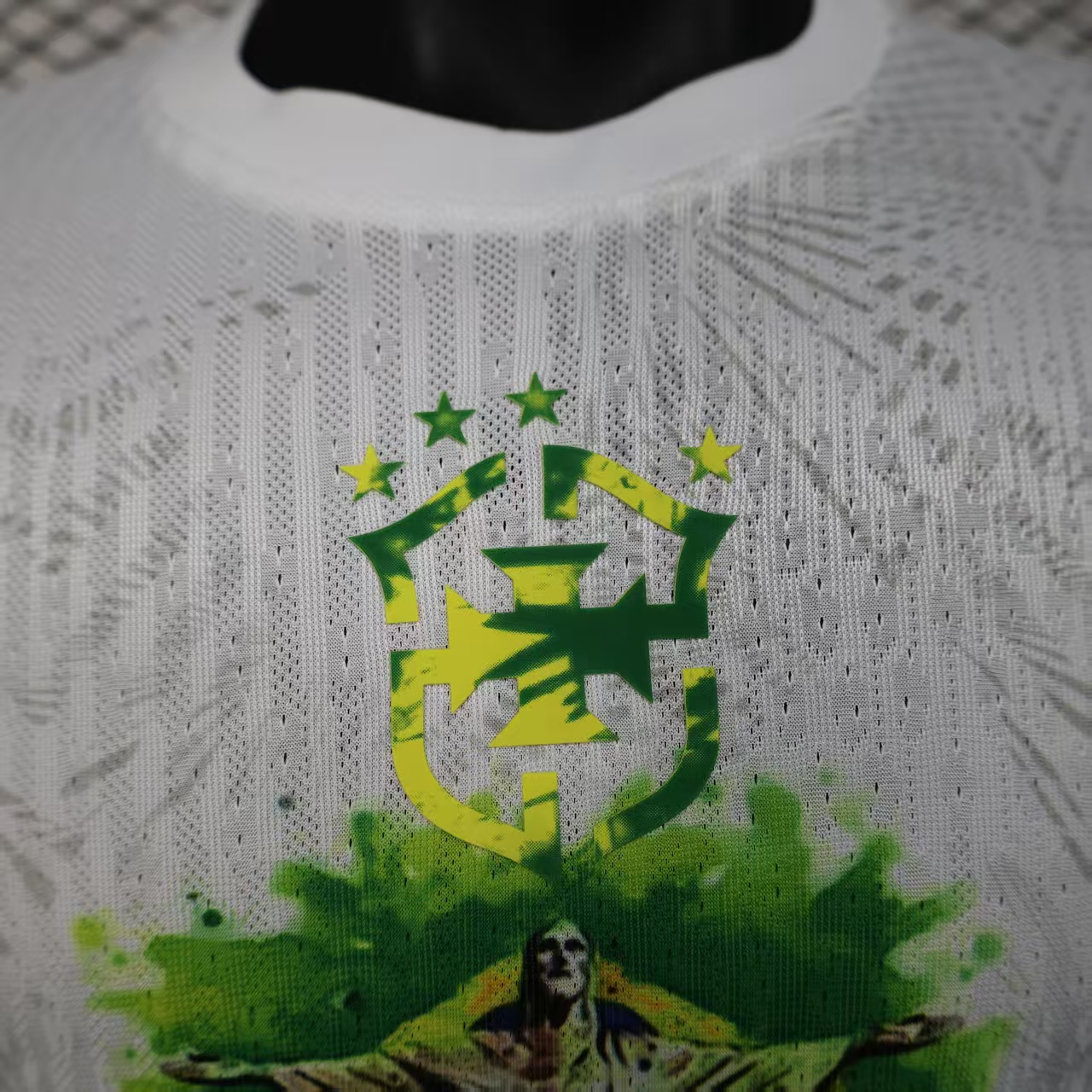 2025/2026 Player Version Brazil Jesus Special Edition white Football Jersey 1:1 Thai Quality