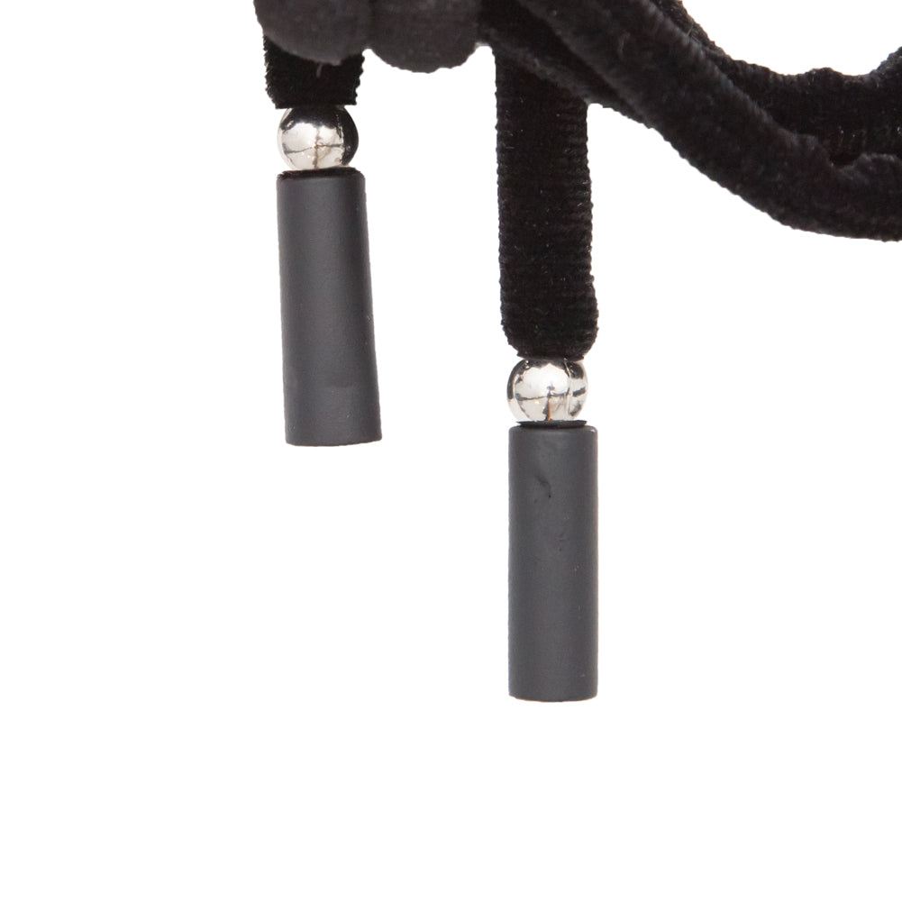 Italian Black Velvet Drawstring - 49