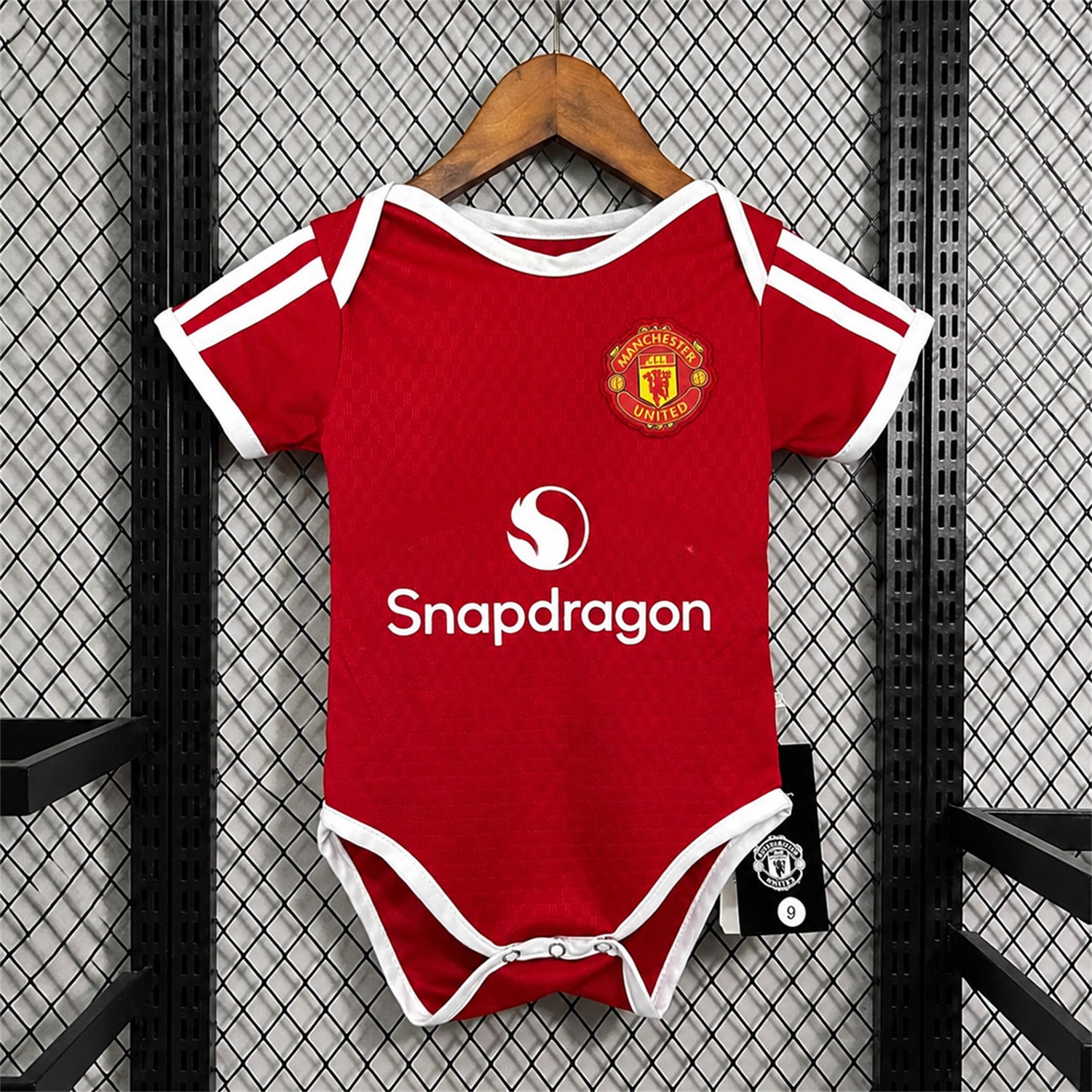 Manchester United 26-27 Home Baby Crawling Suit - UnitedFutballJersey