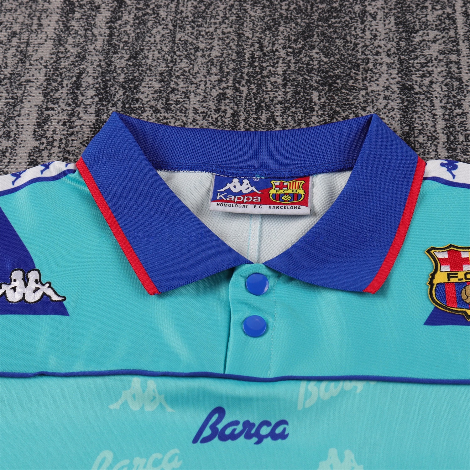 Retro Barcelona 1992-95 Away Kids Kit - UnitedFutballJersey