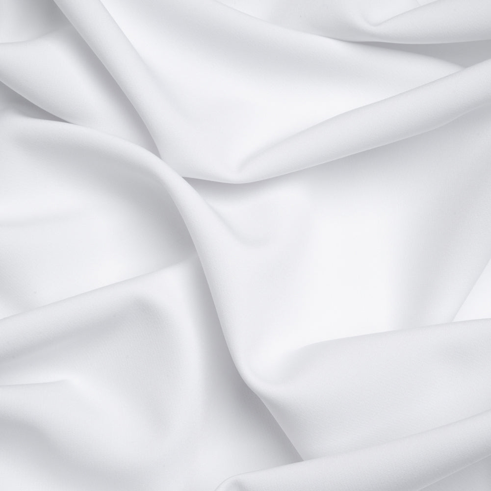 Stretch Recycled Polyester 4-Ply Crepe - White - Premium Collection - Joann Fabrics