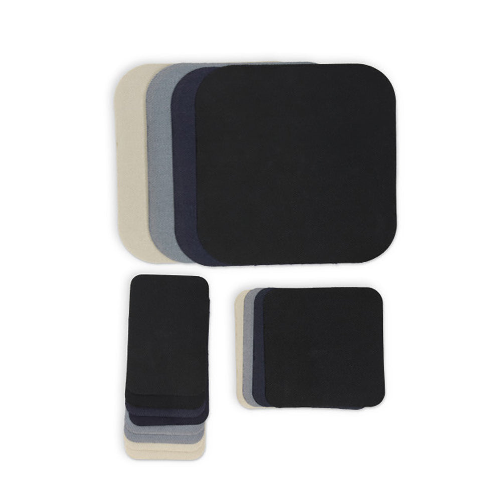 Dritz Assorted Size Twill Iron-On Patches - Assorted Colors - 16 PC - Joann Fabrics