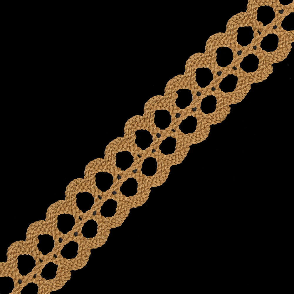 Gold European Crochet Trim - 0.75