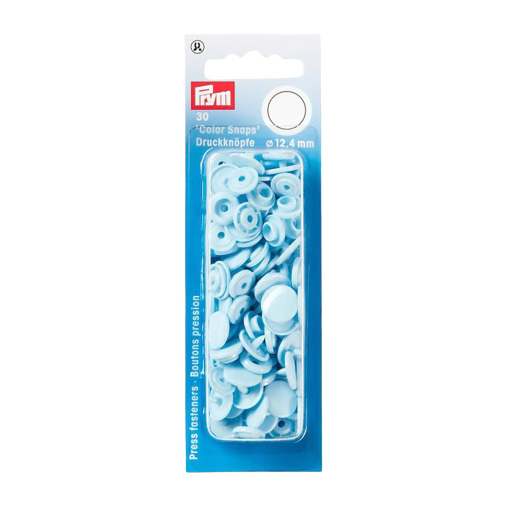 Prym Color Snaps - Light Blue 12.4mm - 30pc - Joann Fabrics