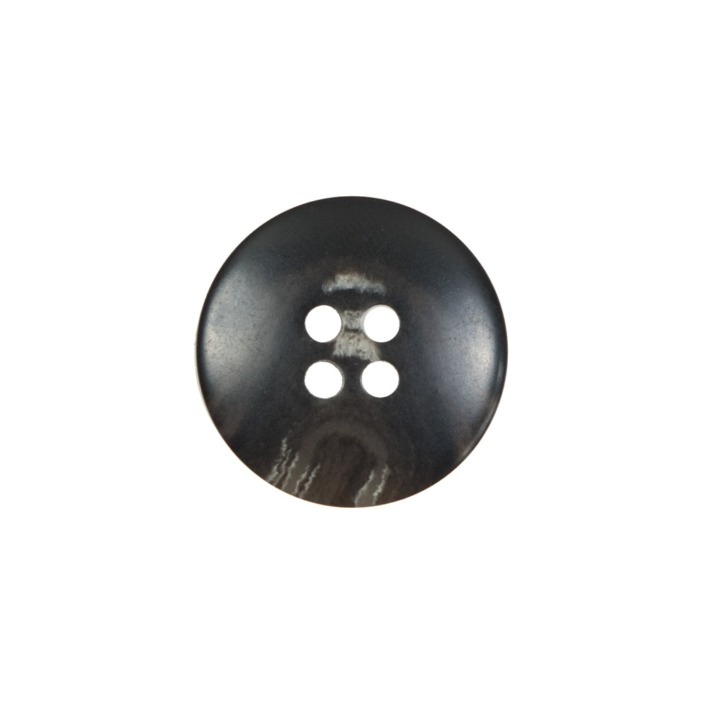 Black and Brown Plastic 4-Hole Button - 30L/19mm - Joann Fabrics