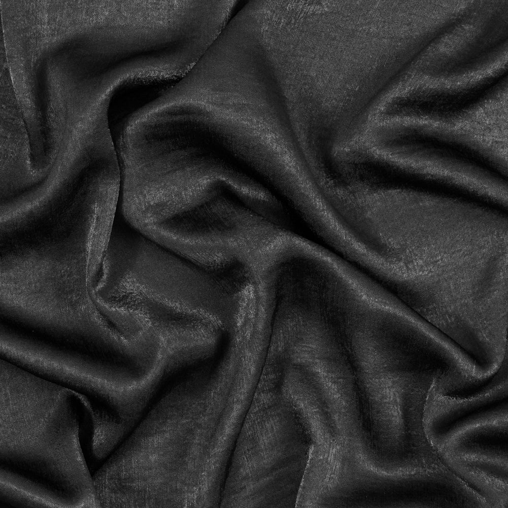 Italian Black Dyed Washed Polyester Dobby - Joann Fabrics