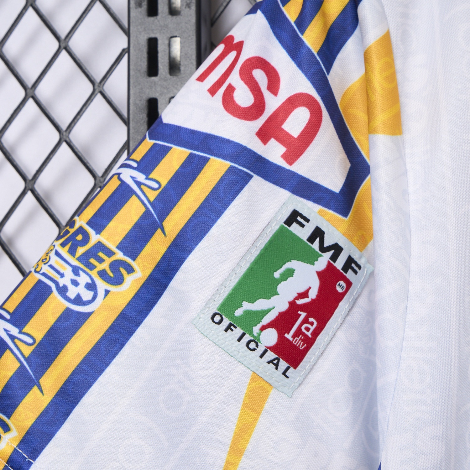 Retro Tigres UANL 1997-98 Away White Jersey - UnitedFutballJersey