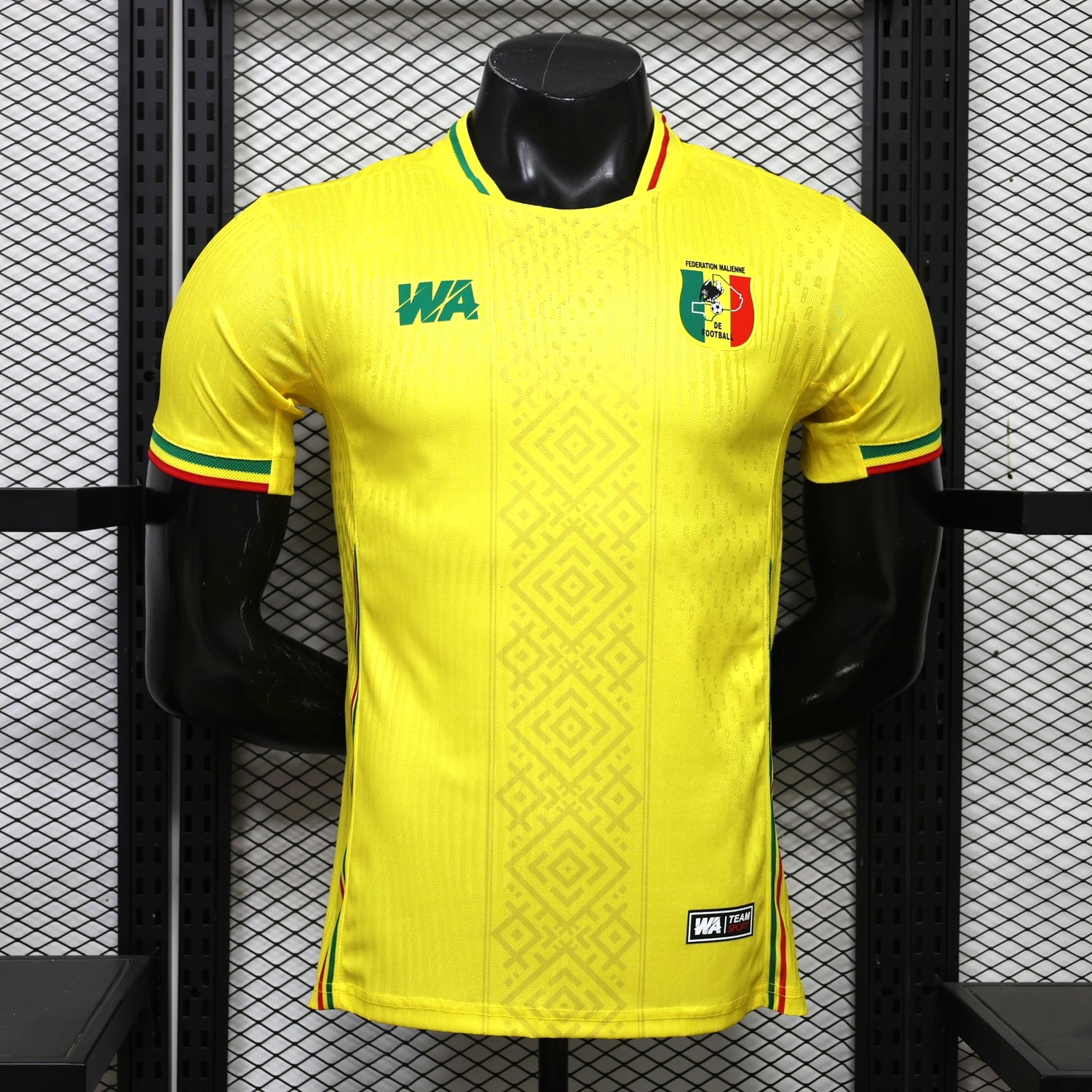 Mali 2027 Away Yellow Jersey - Player Version - UnitedFutballJersey