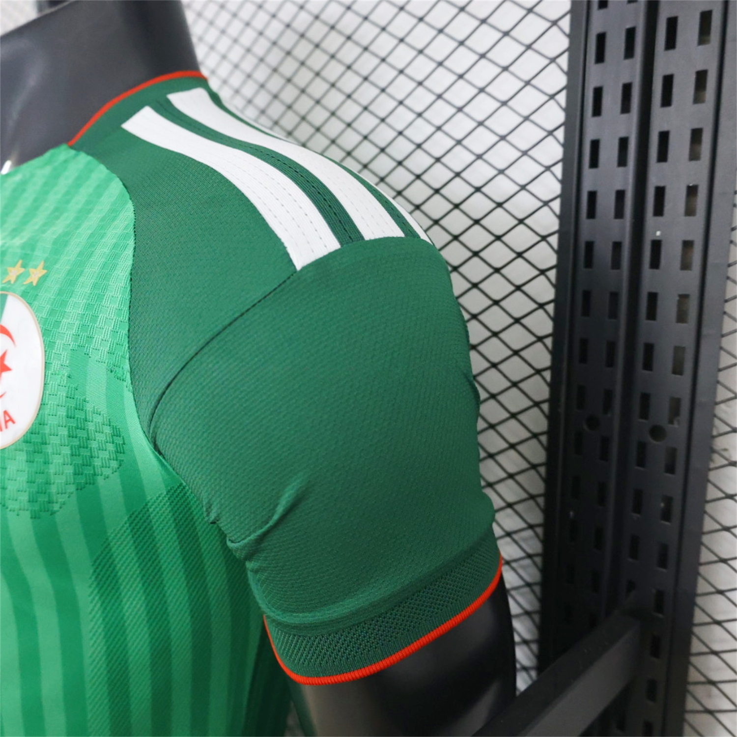 Algeria 2026 Away Green Jersey With 2 Stars - Player Version - UnitedFutballJersey
