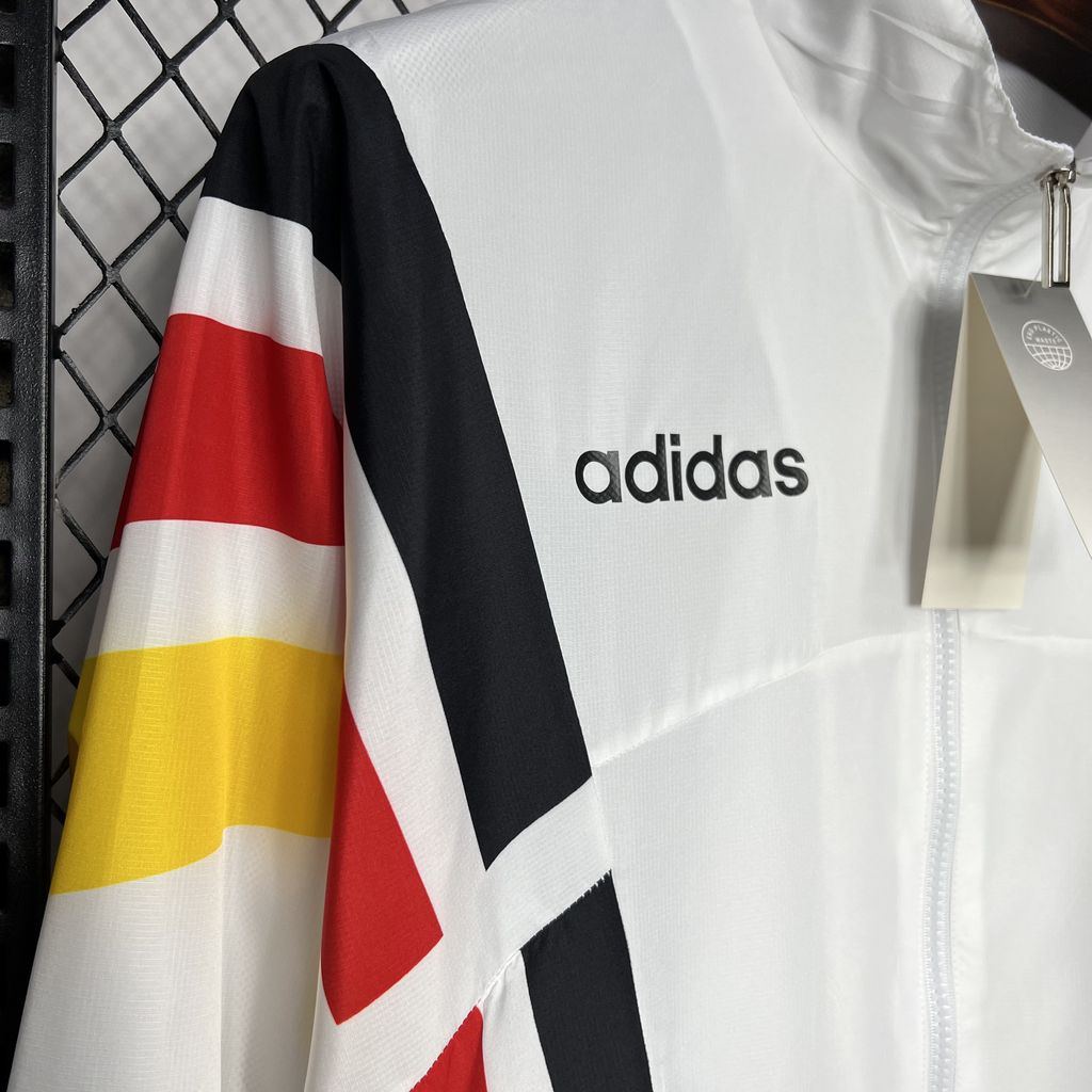 2024-2025 Germany Windbreaker Soccer Jersey White