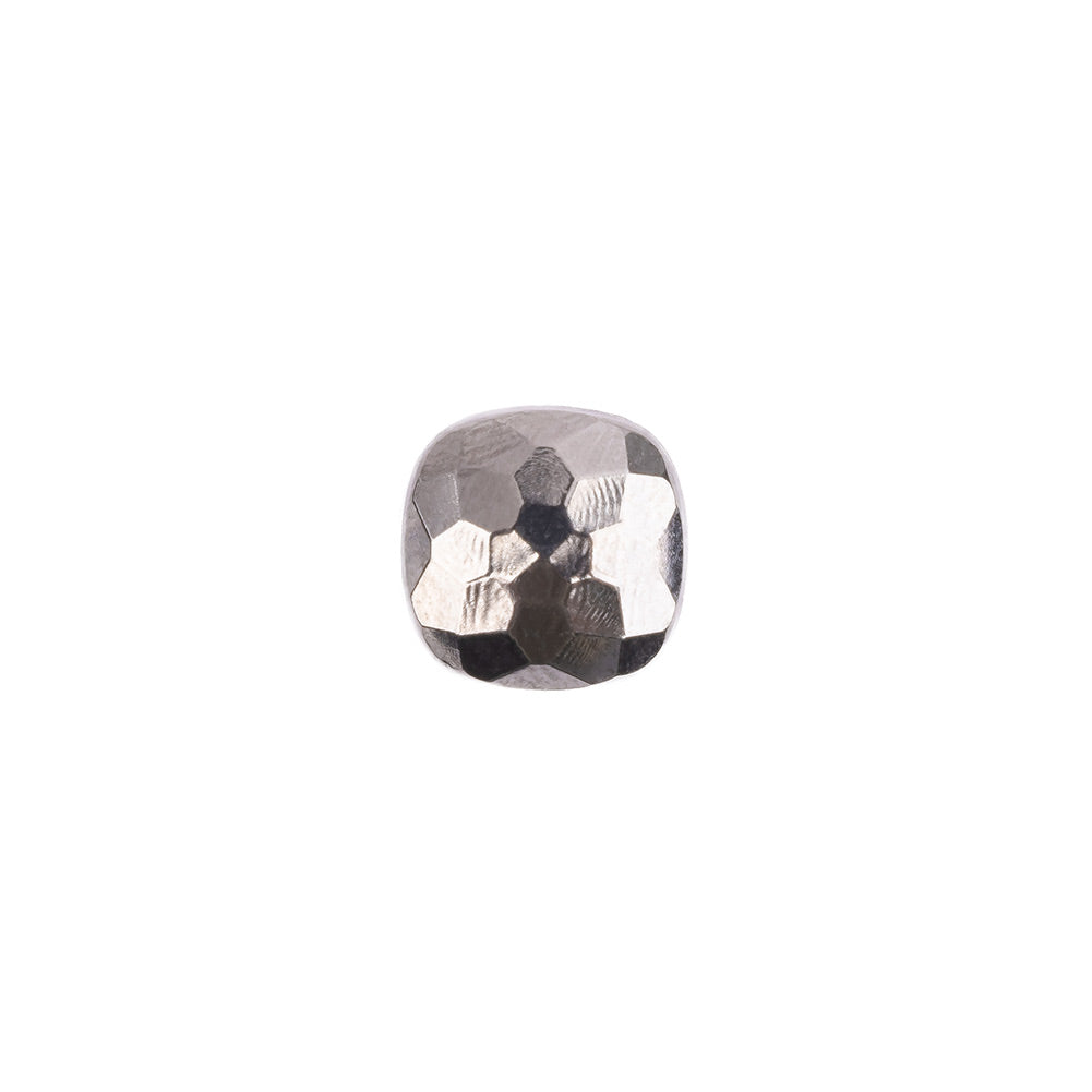 Italian Gunmetal Faceted Metal Look Shank Back Button - 18L/11.5mm - Joann Fabrics