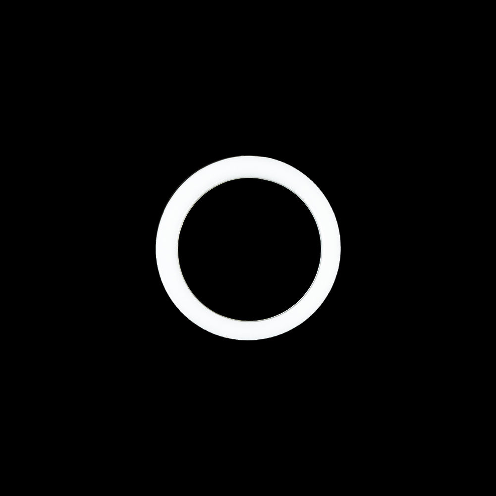 Off-White Plastic O-Ring for 3/8