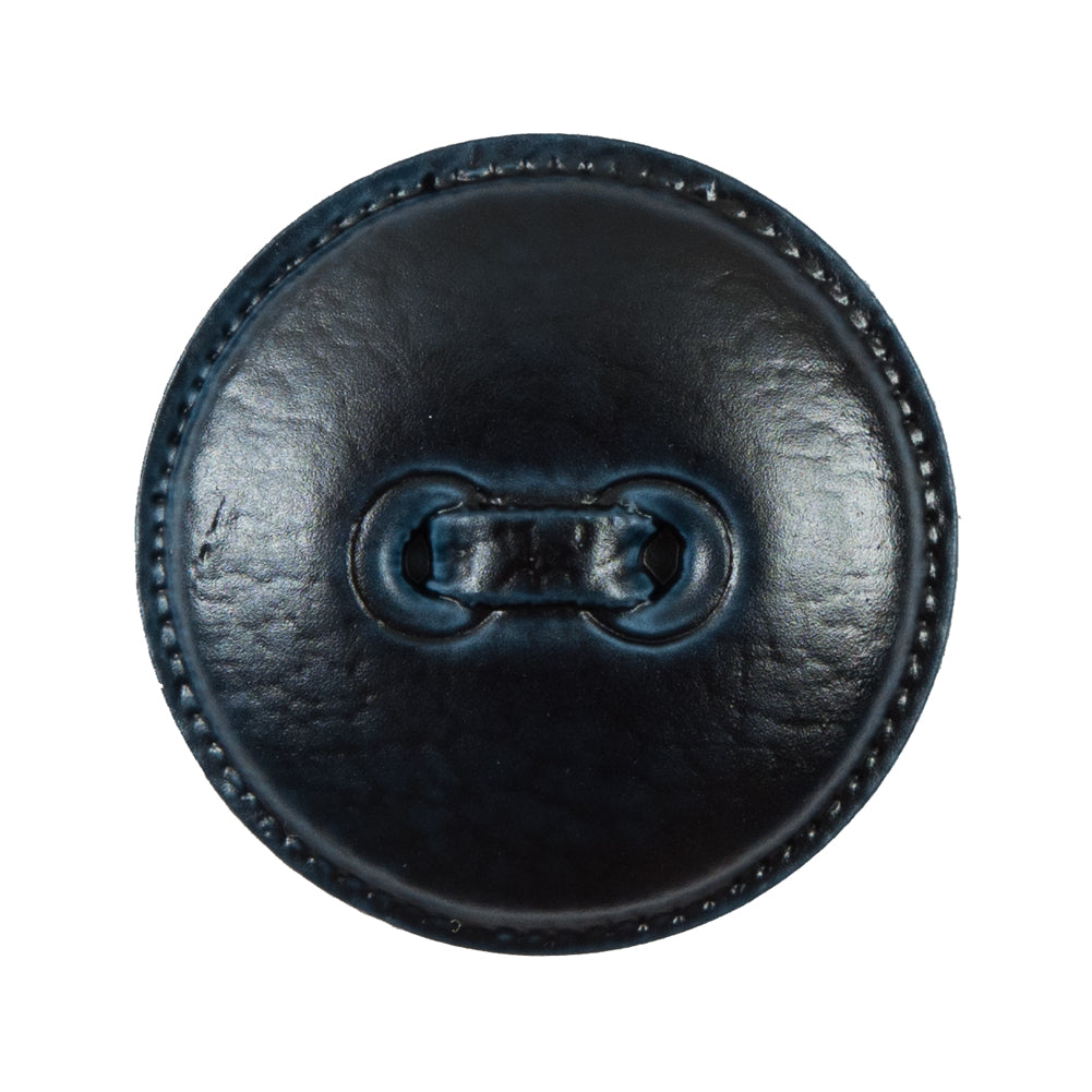 Italian Navy Faux Leather Plastic Button - 48L/30.5mm - Joann Fabrics