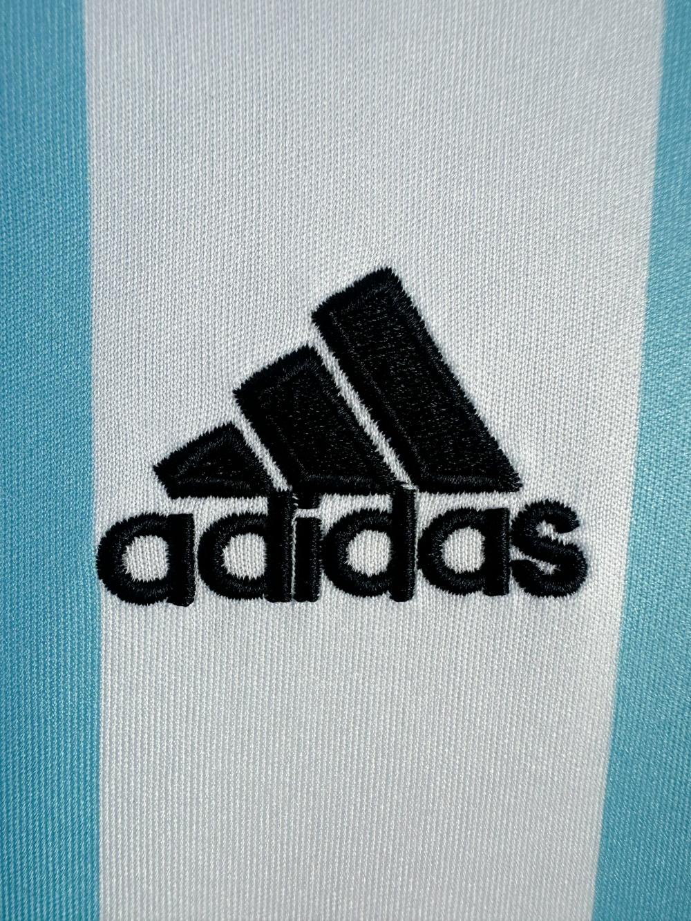 2006 Retro Long Sleeve Argentina National Team Home Jersey 1:1 Thai Quality