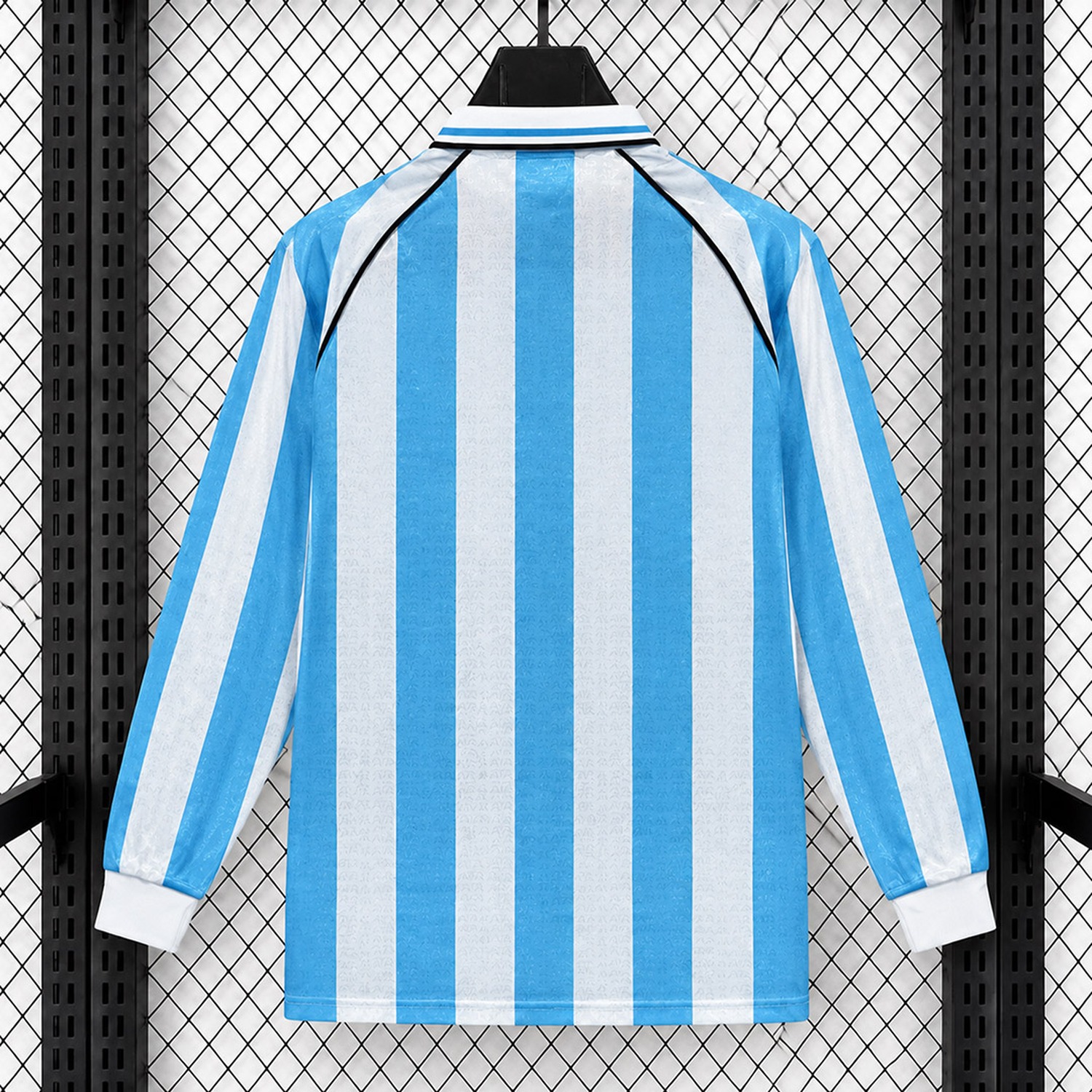 Retro Argentina 1997 Home Long Sleeves Jersey - UnitedFutballJersey