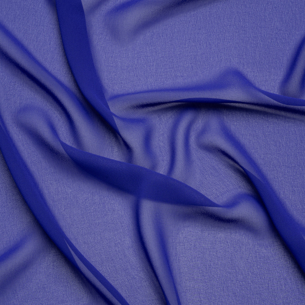 Polyester High-Multi Chiffon - Mazarine Blue - Netta Collection by Mood - Joann Fabrics