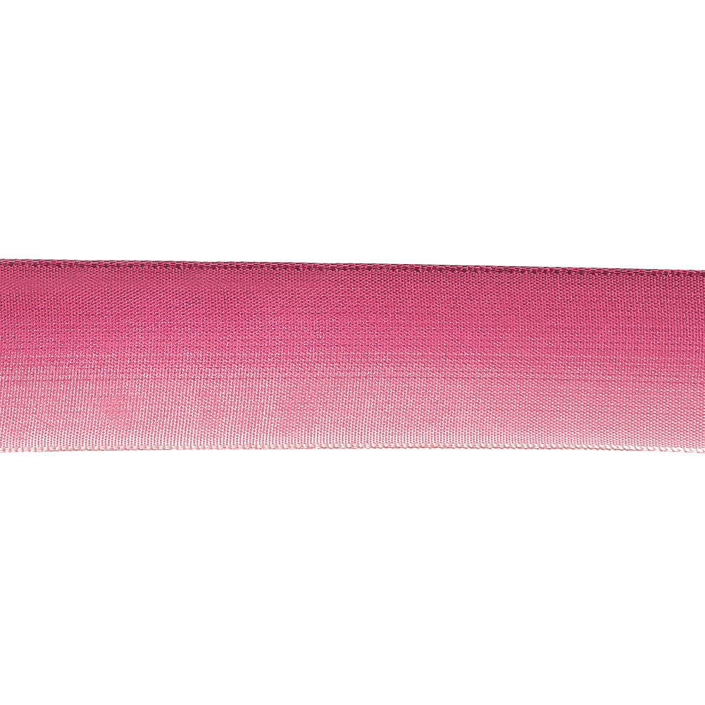 Hot Pink Ombre Wire Edged Ribbon - 0.875
