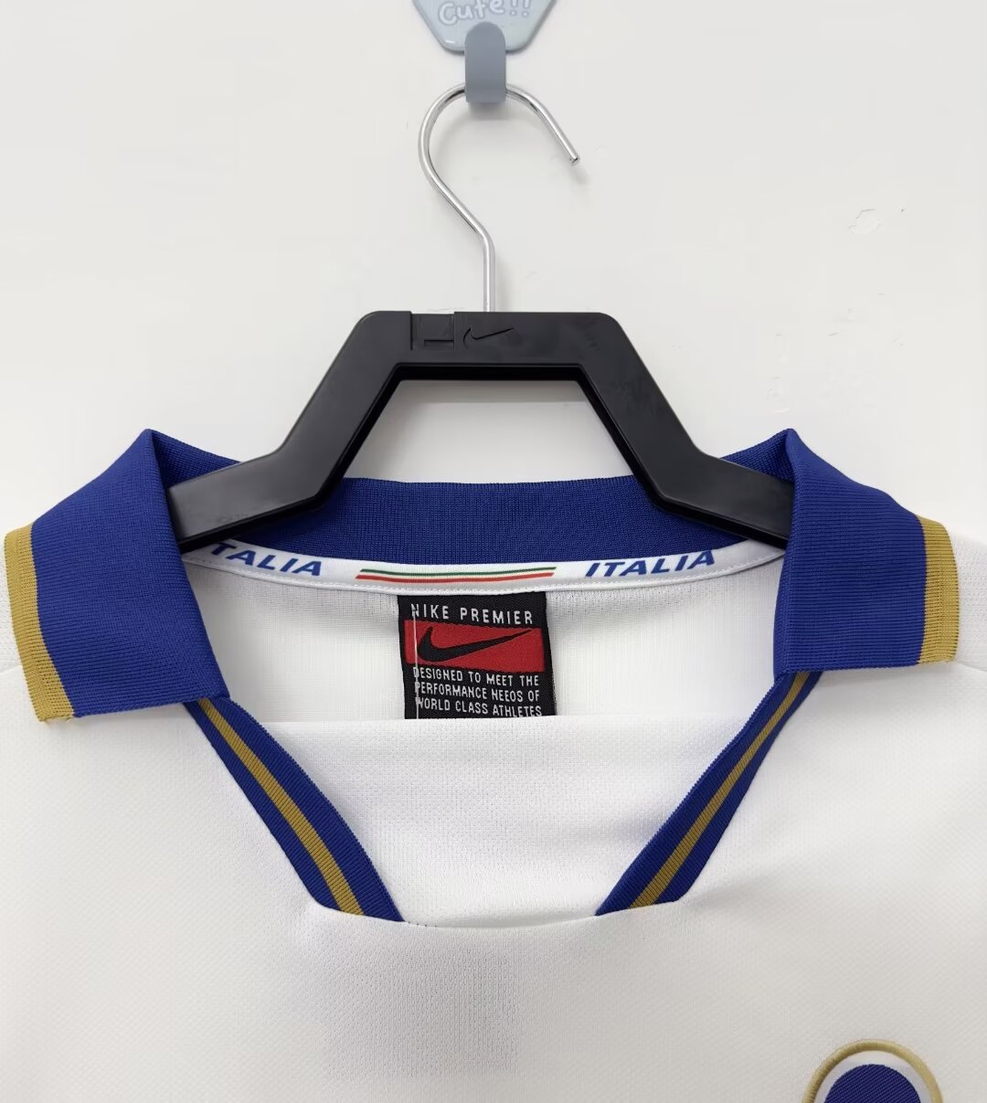 1996 Retro Italy Away Soccer Shirt 1:1 Thai Quality