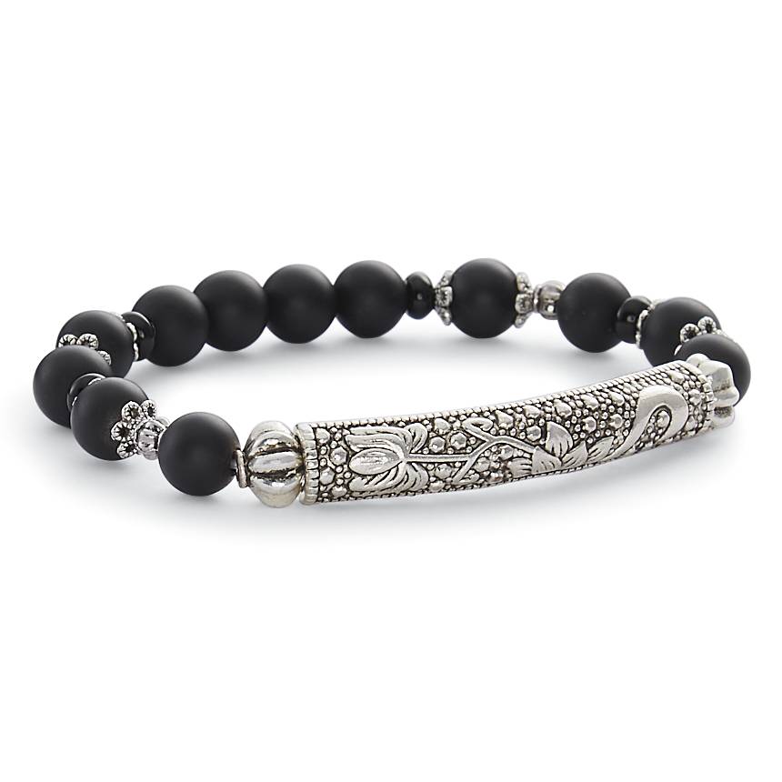 Black Agate Bracelet - Northstyle Catalog
