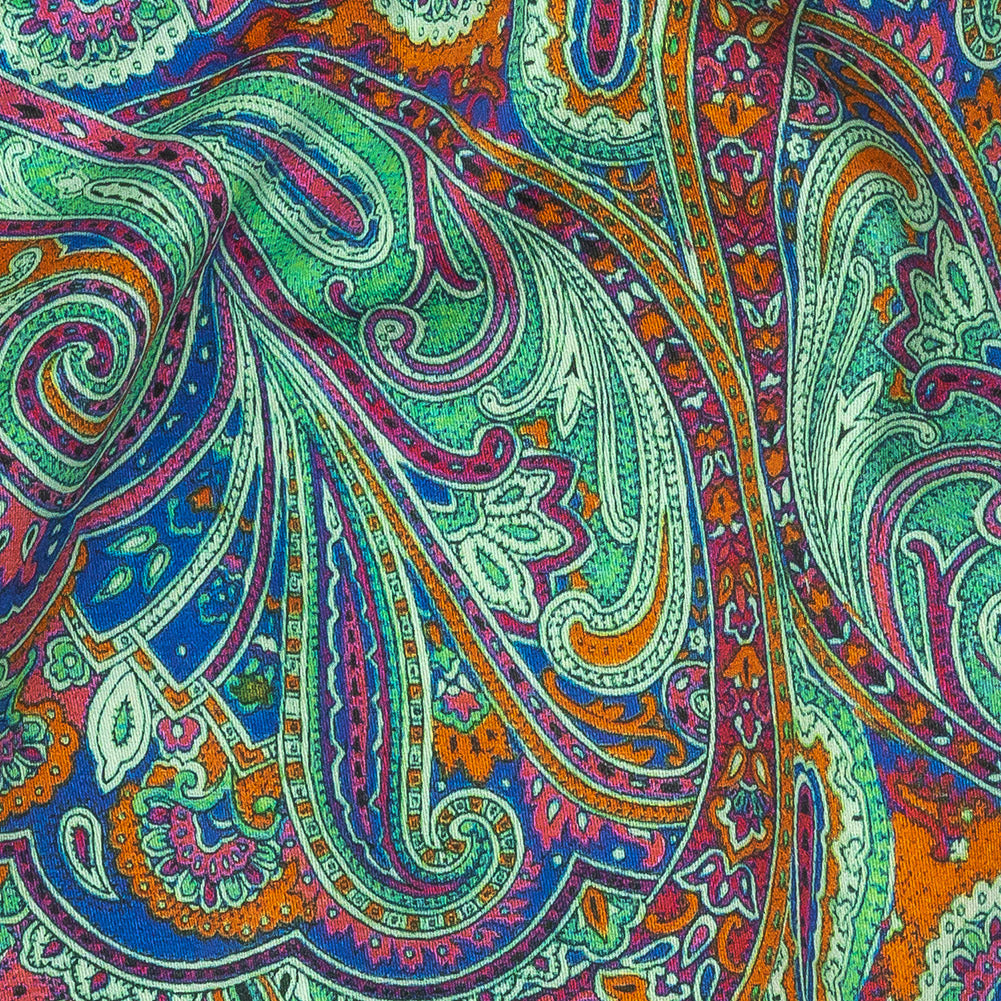 Mood Exclusive Katydid Curling Convolutions Stretch Cotton Sateen - Joann Fabrics