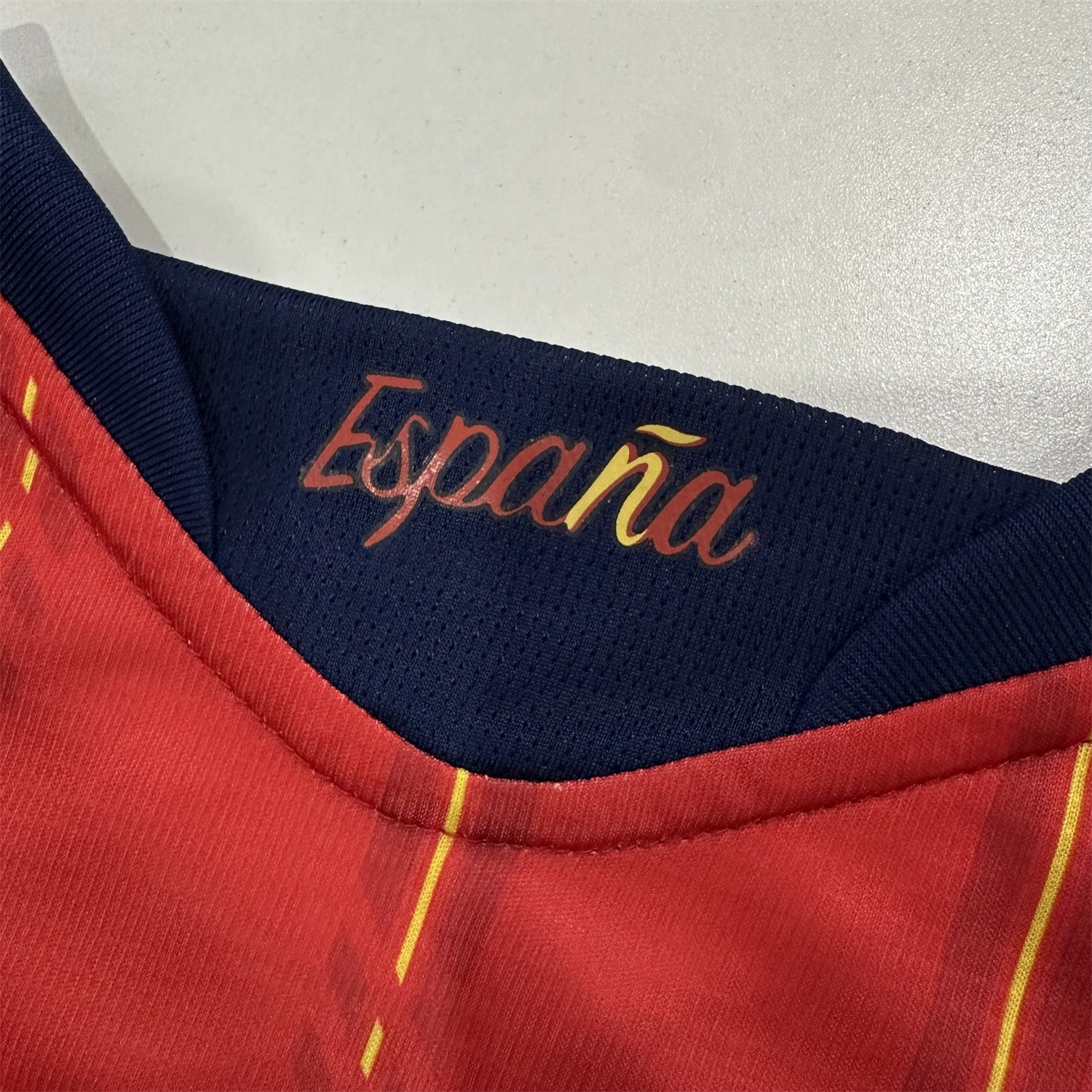 Spain 2026 Home Red Jersey - Fans Version - UnitedFutballJersey