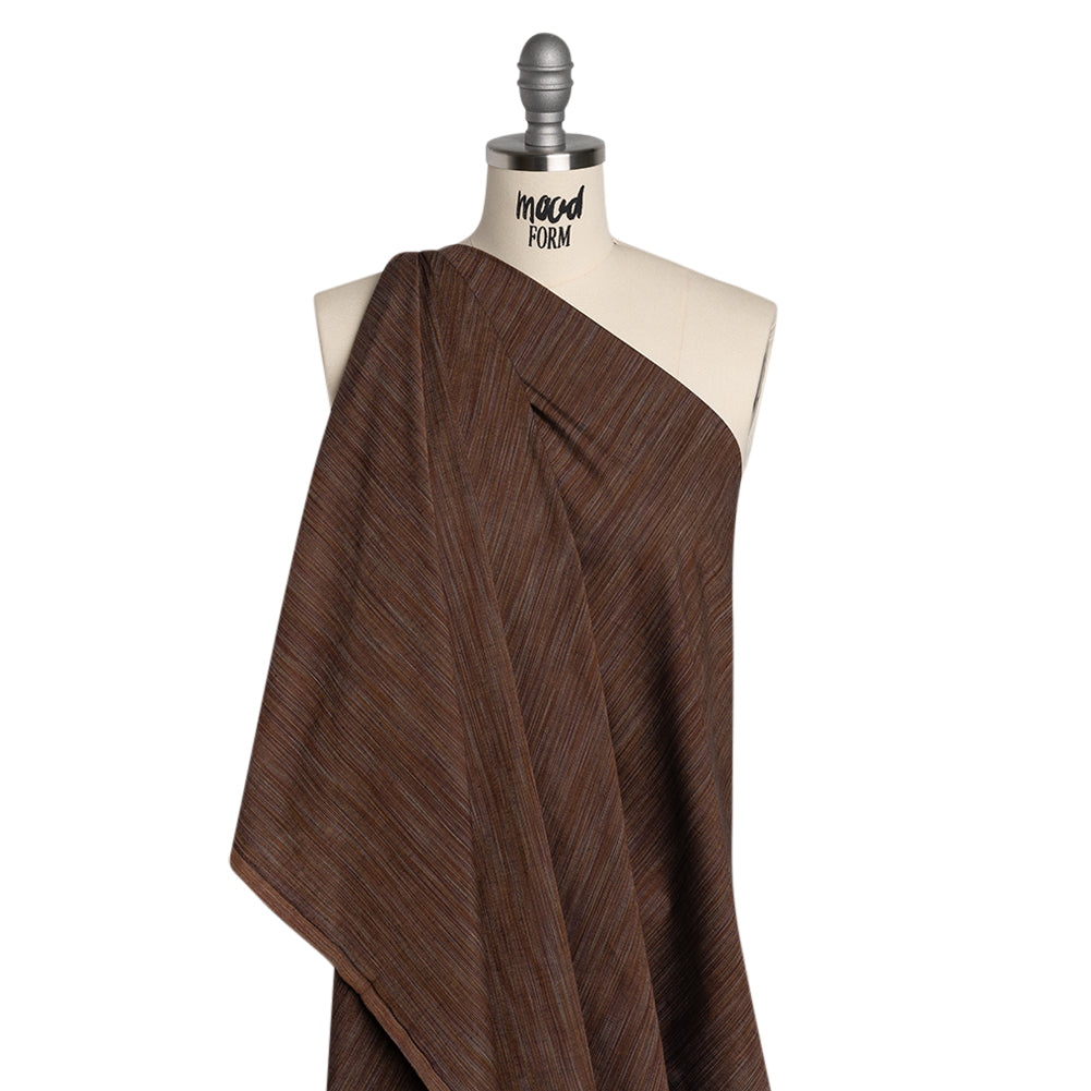 Woven Quilting Cotton Fabric by FIGO Studio - Cocoa Striated - Space Dye Collection - Joann Fabrics