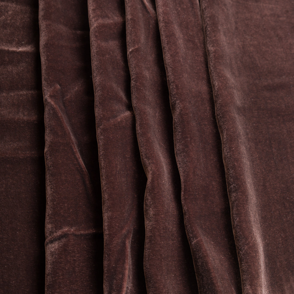 Soft Rayon-Silk Velvet - Fudge - Cicero Collection - Joann Fabrics