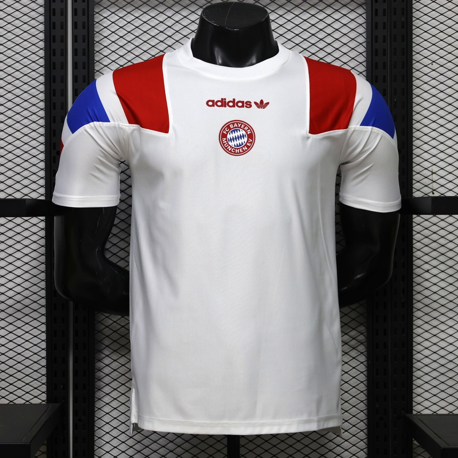 Bayern Munich 26-27 Retro Style Casual White Jersey - Player Version - UnitedFutballJersey