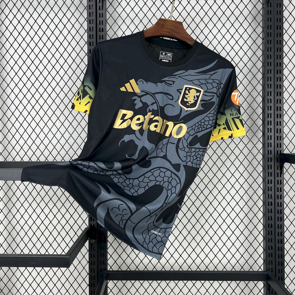 2025/2026 Aston Villa Away Football Shirt 1:1 Thai Quality