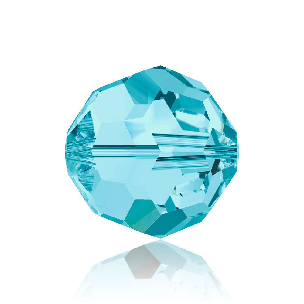Aquamarine Classic Round Swarovski Rhinestone Beads - Joann Fabrics