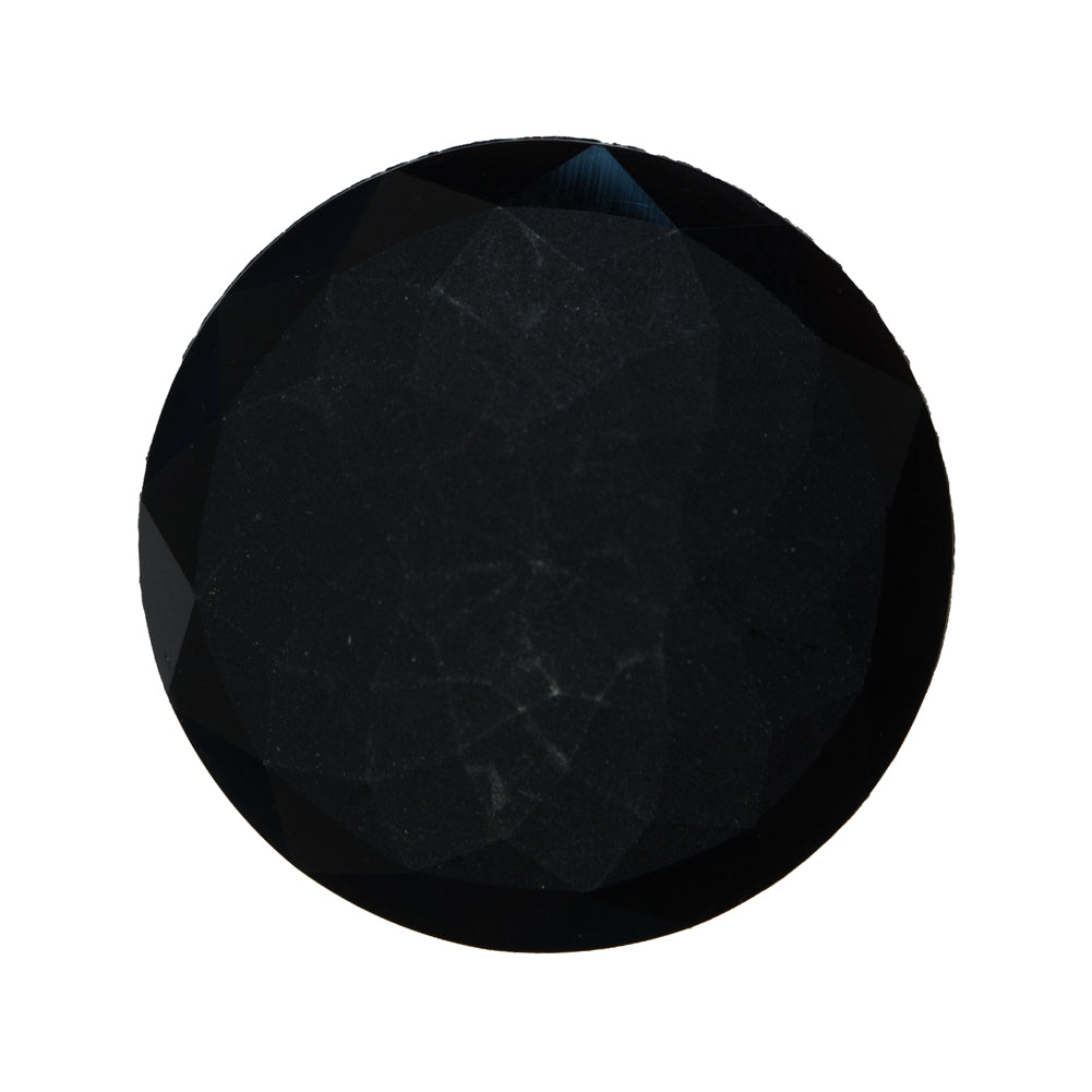 Italian Black Beveled Shank Back Button - 44L/28mm - Joann Fabrics