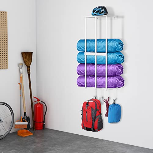 Camping Chair Wall Storage for Garage, Metal Camping Chair Storage Rack ...