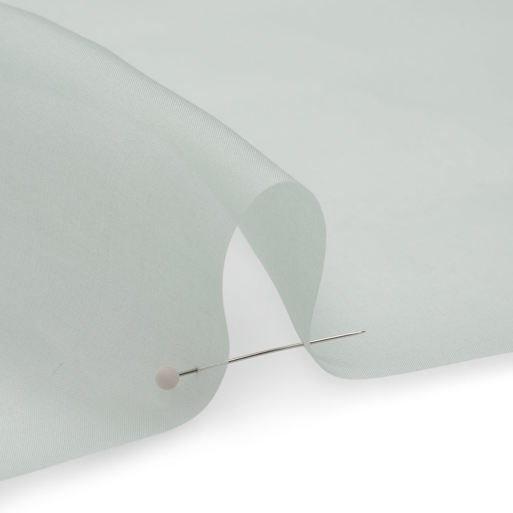 Famous Australian Designer Seafoam Silk Organza - Joann Fabrics