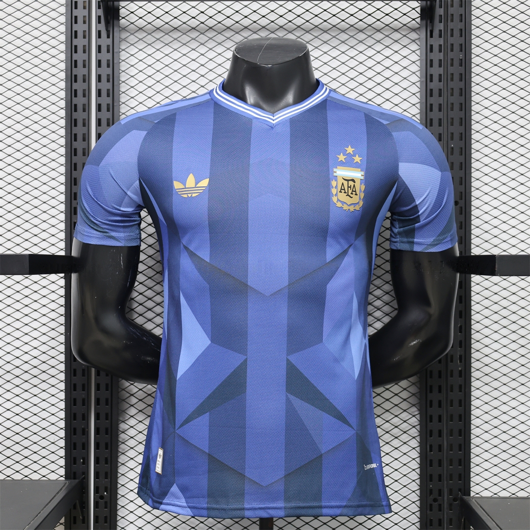 Argentina 2026 Dark Blue Water Chestnut Special Jersey - Player Version - UnitedFutballJersey
