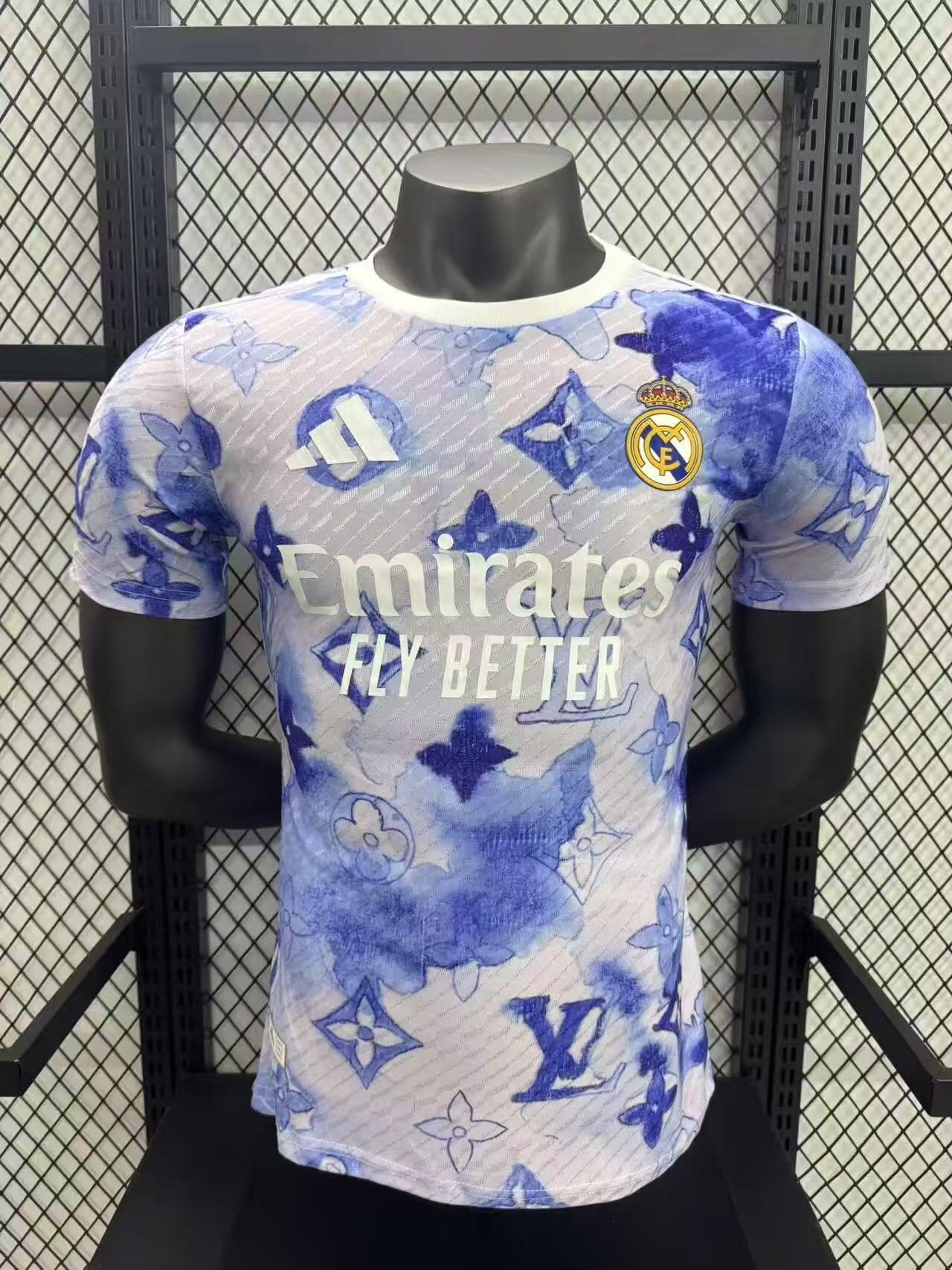 2025/2026 Player Version Real Madrid Lv Joint Edition Football Jersey 1:1 Thai quality