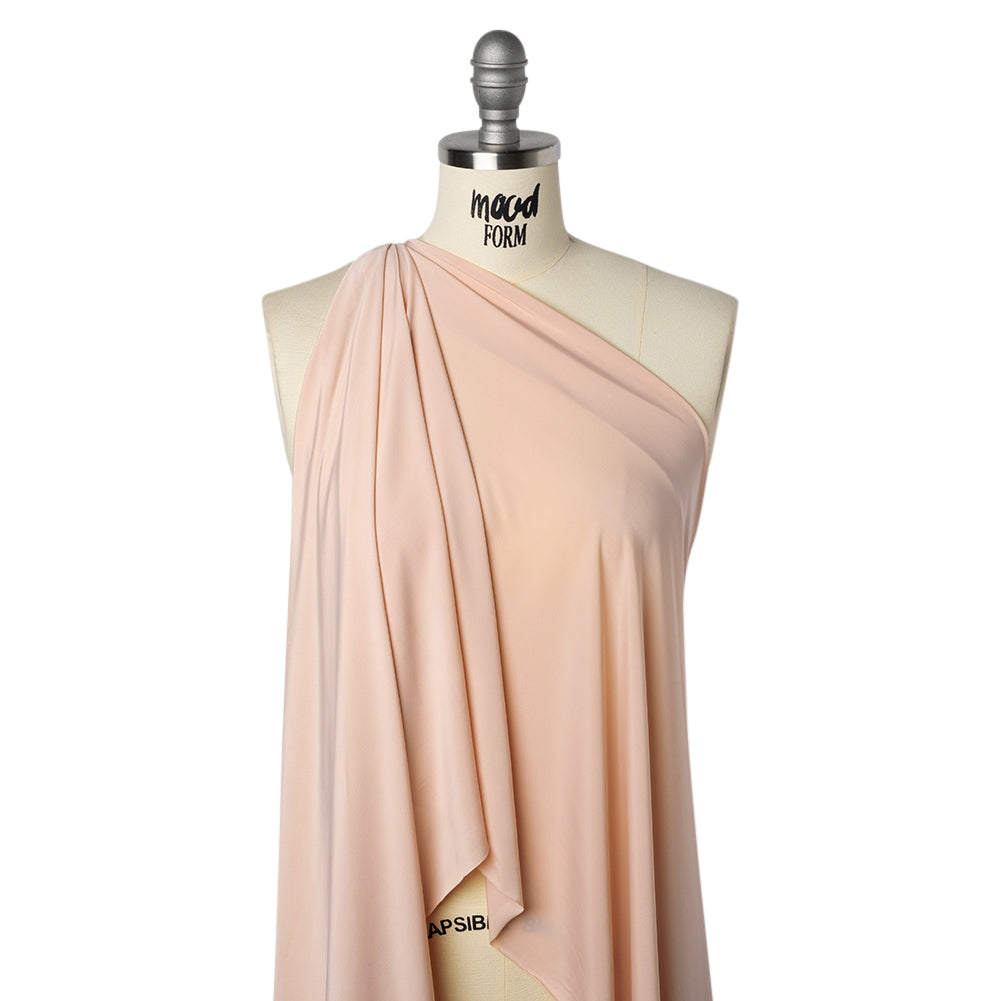 Stretch Polyester Jersey - Cloud Pink - Famous Australian Designer Deadstock - Joann Fabrics
