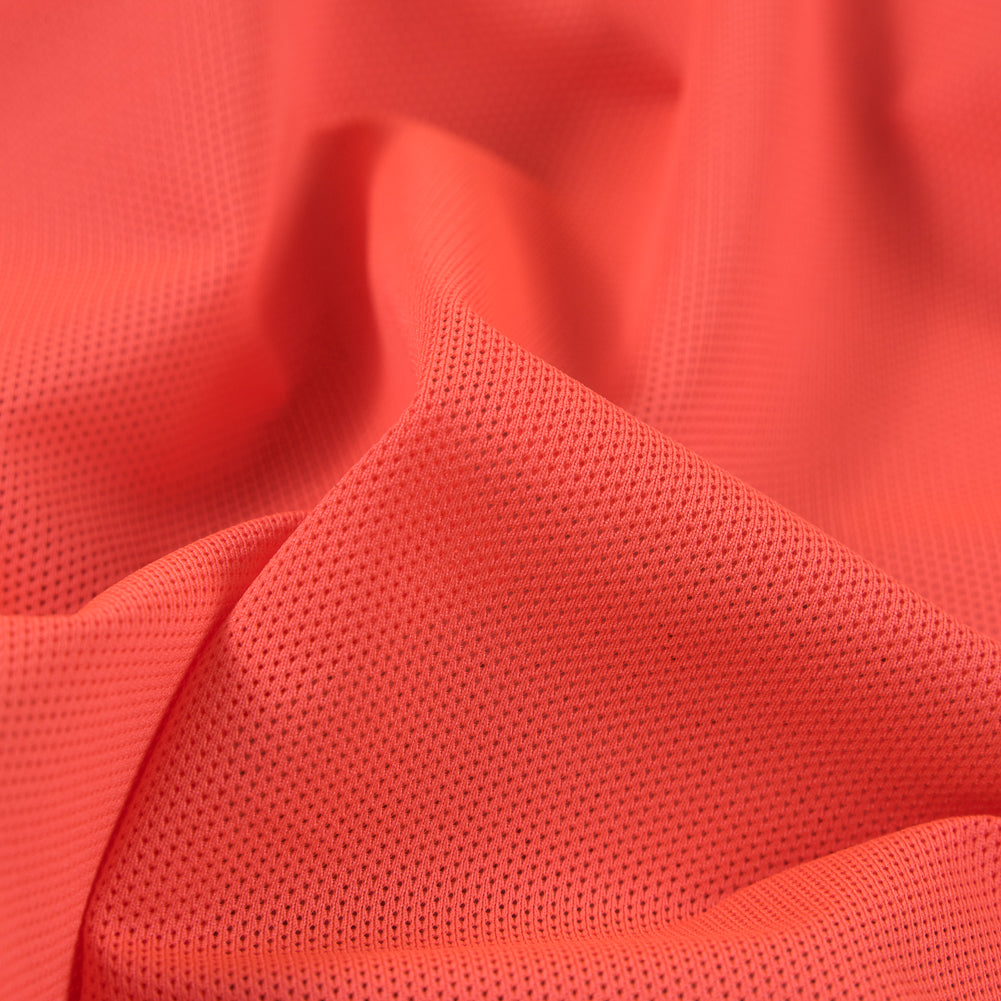 Neon Orange Stretch Mesh with Wicking Capabilities - Joann Fabrics