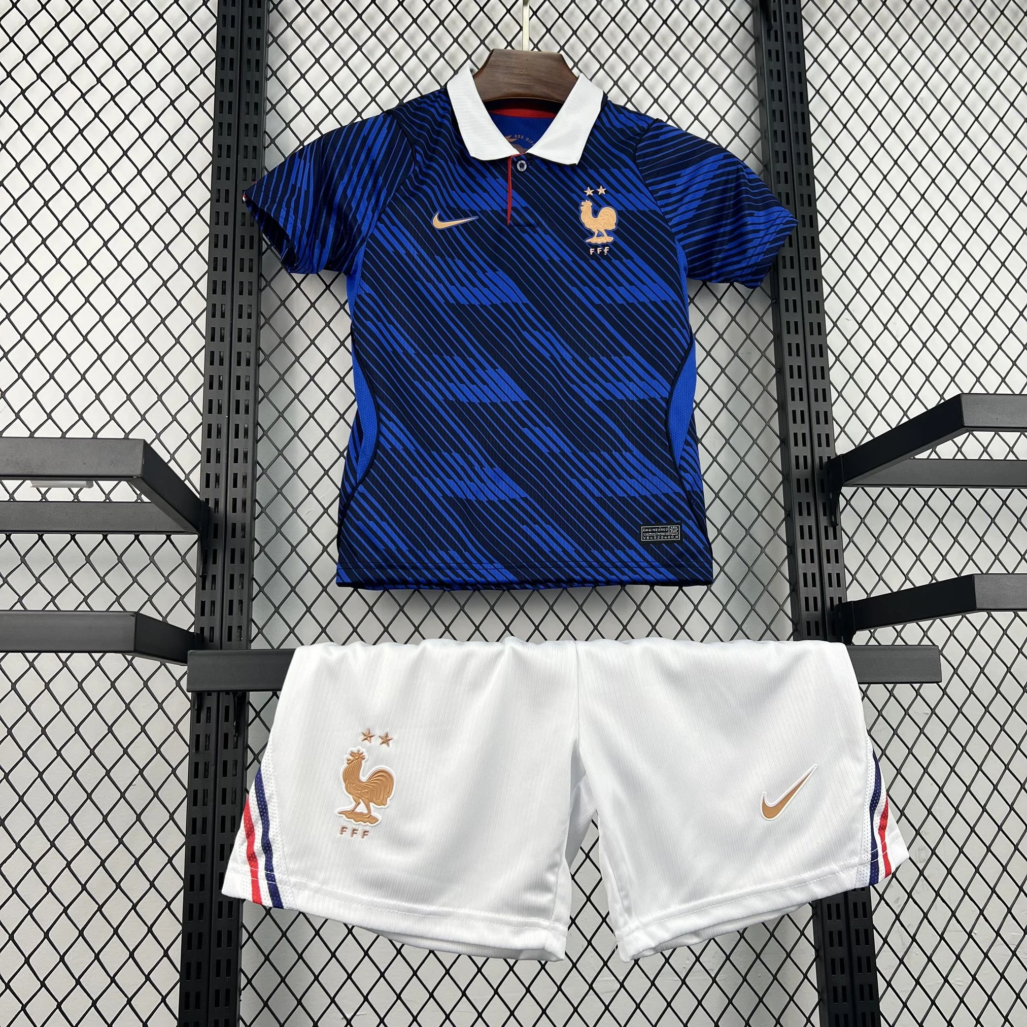 2026 France Home World Cup Kit Kids Size