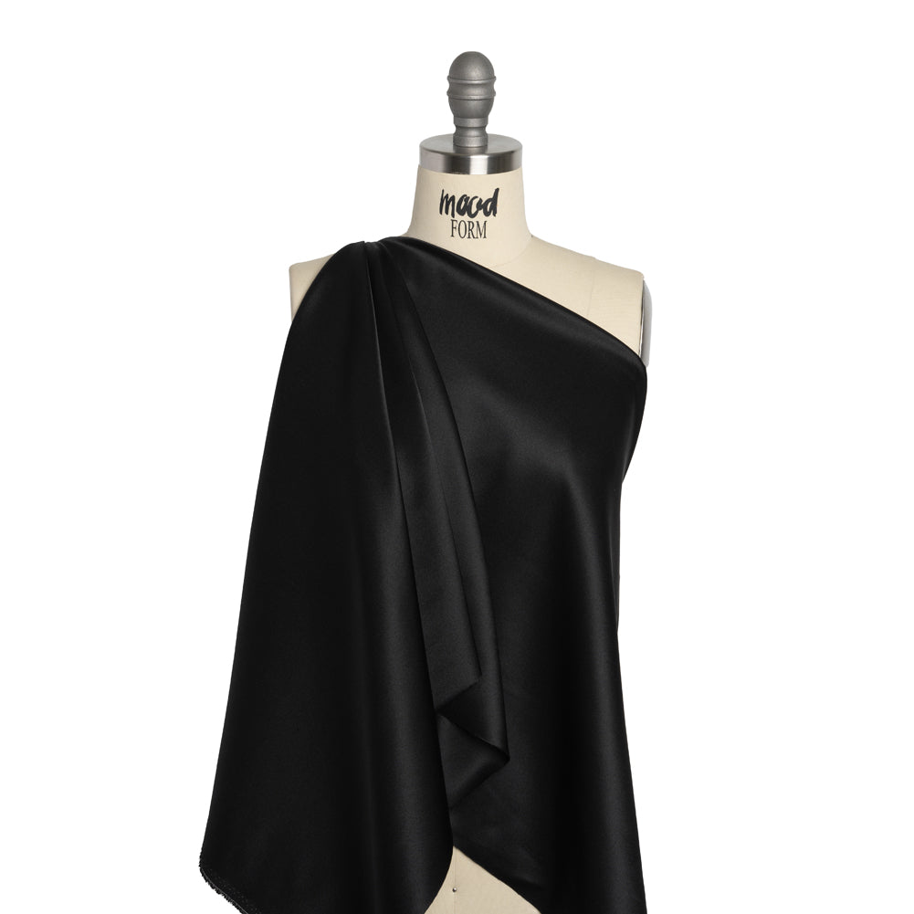 Double-Face Silk Charmeuse 36mm - Black - Joann Fabrics