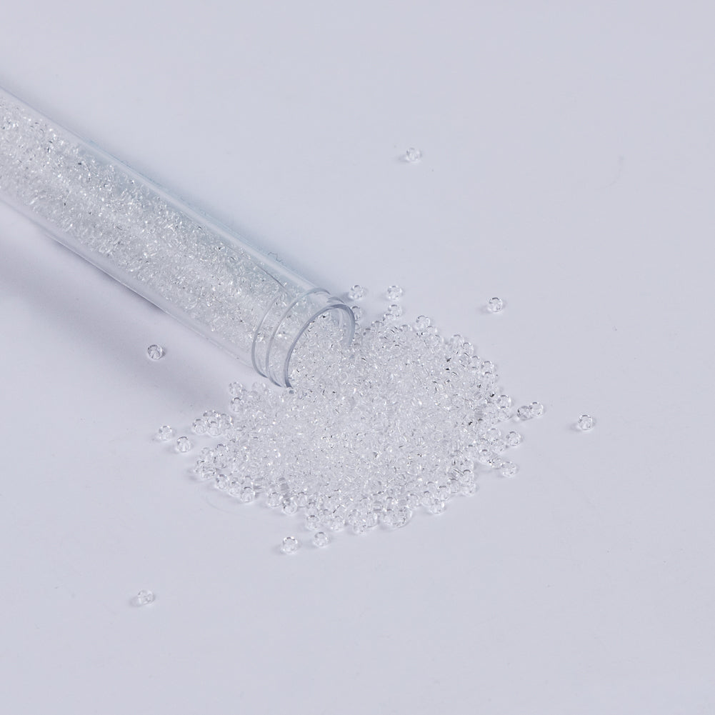 Clear Crystal Czech Seed Beads - Size 10 - Joann Fabrics