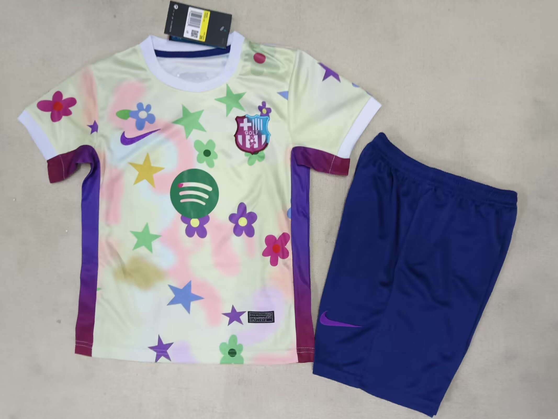 2025/2026 Barcelona Special Edition 02 Football Jersey 1:1 Thai Quality Kids Size