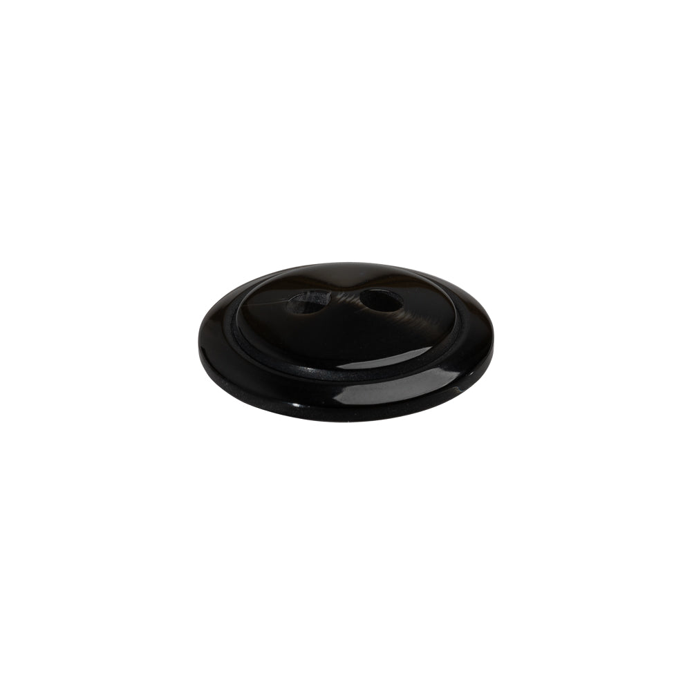 Plastic 2-Hole Button - 28L/18mm - Dark Brown Low Convex - Joann Fabrics