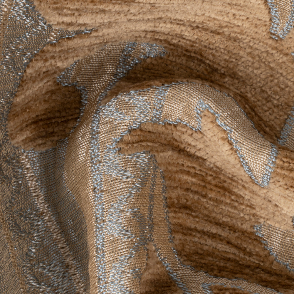 Driftwood/Duck Egg Damask Chenille - Joann Fabrics