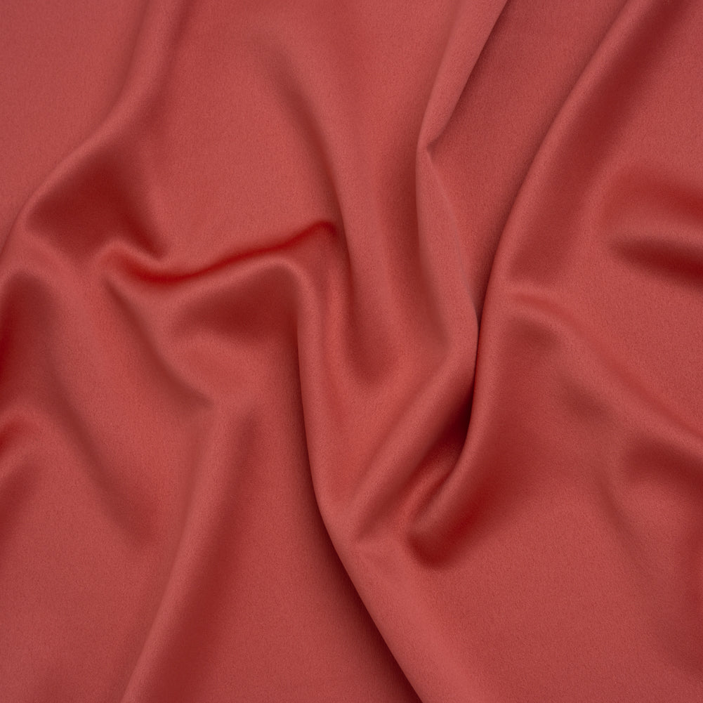 Stretch Polyester Charmeuse - Geranium Pink - Designer Deadstock - Joann Fabrics