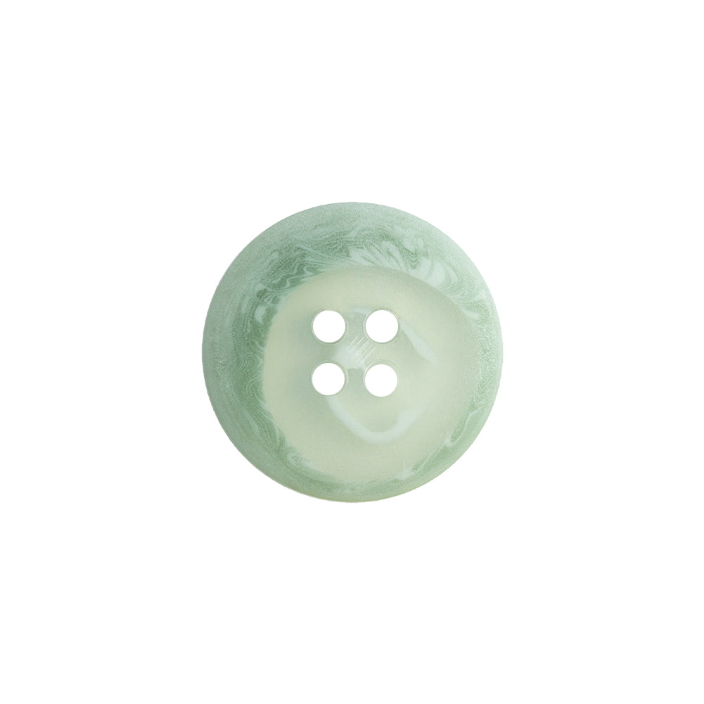 Transparent and Peridot Swirl 4-Hole Low Convex Button - 28L/18mm - Joann Fabrics