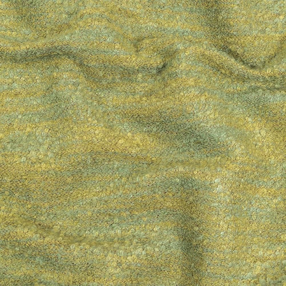 Willow Striated Acrylic and Cotton Boucle with Tan Woven Backing - Joann Fabrics
