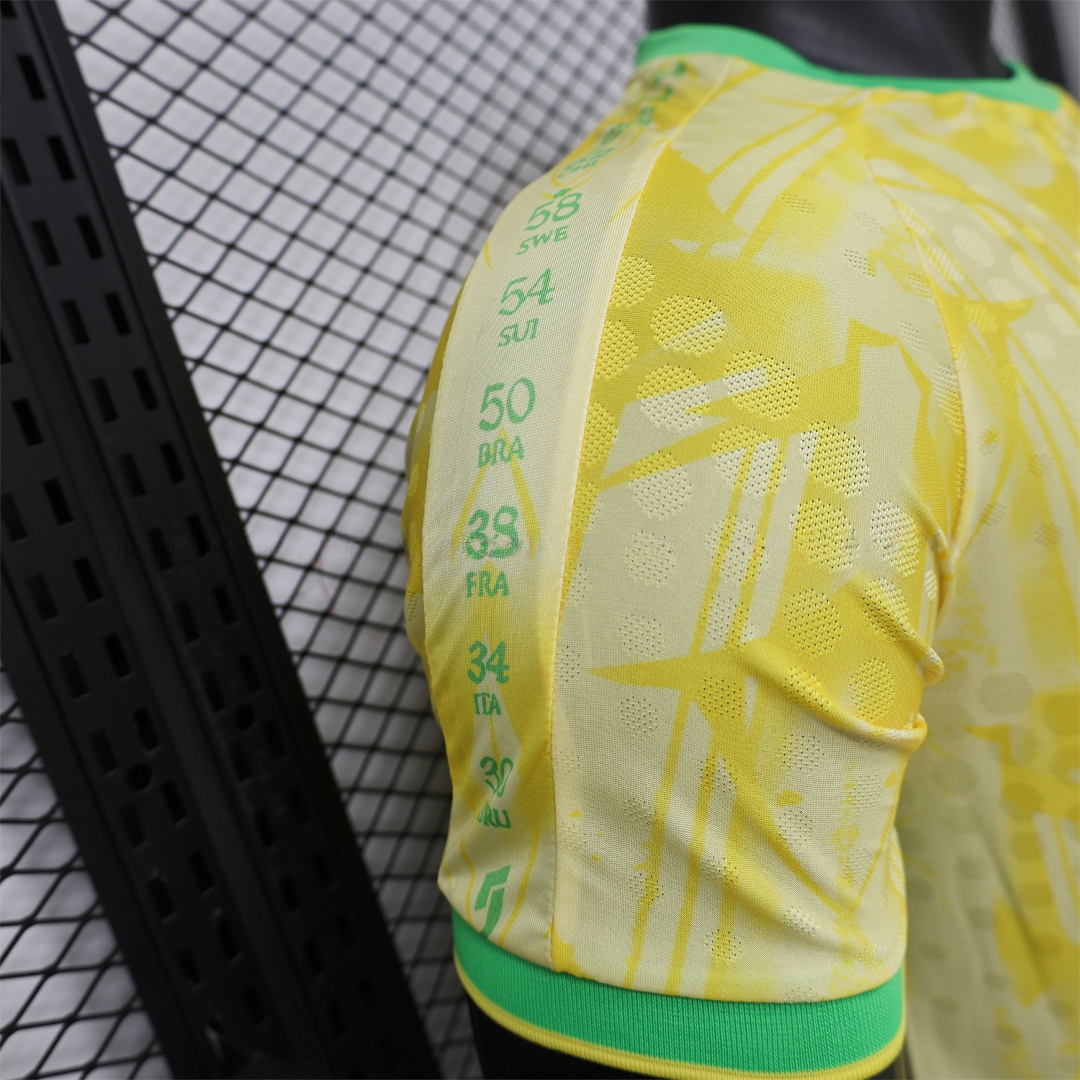 Brazil 2026 Light Yellow Special Jersey - Player Version - UnitedFutballJersey